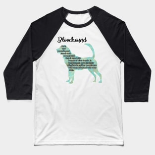 Bloodhound Baseball T-Shirt